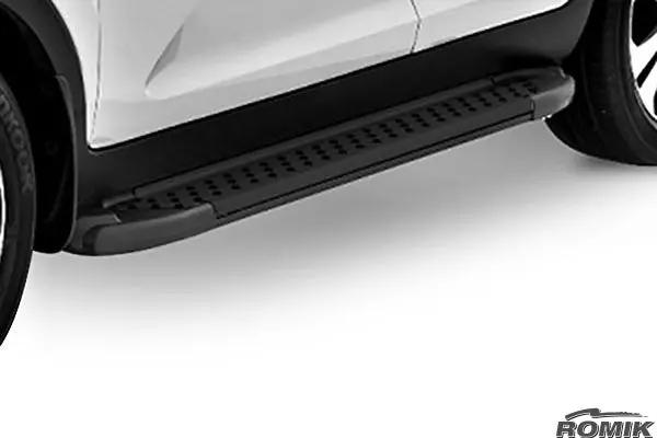 Romik 61725419 Black Ral-Style Running Boards For Toyota 4Runner 1