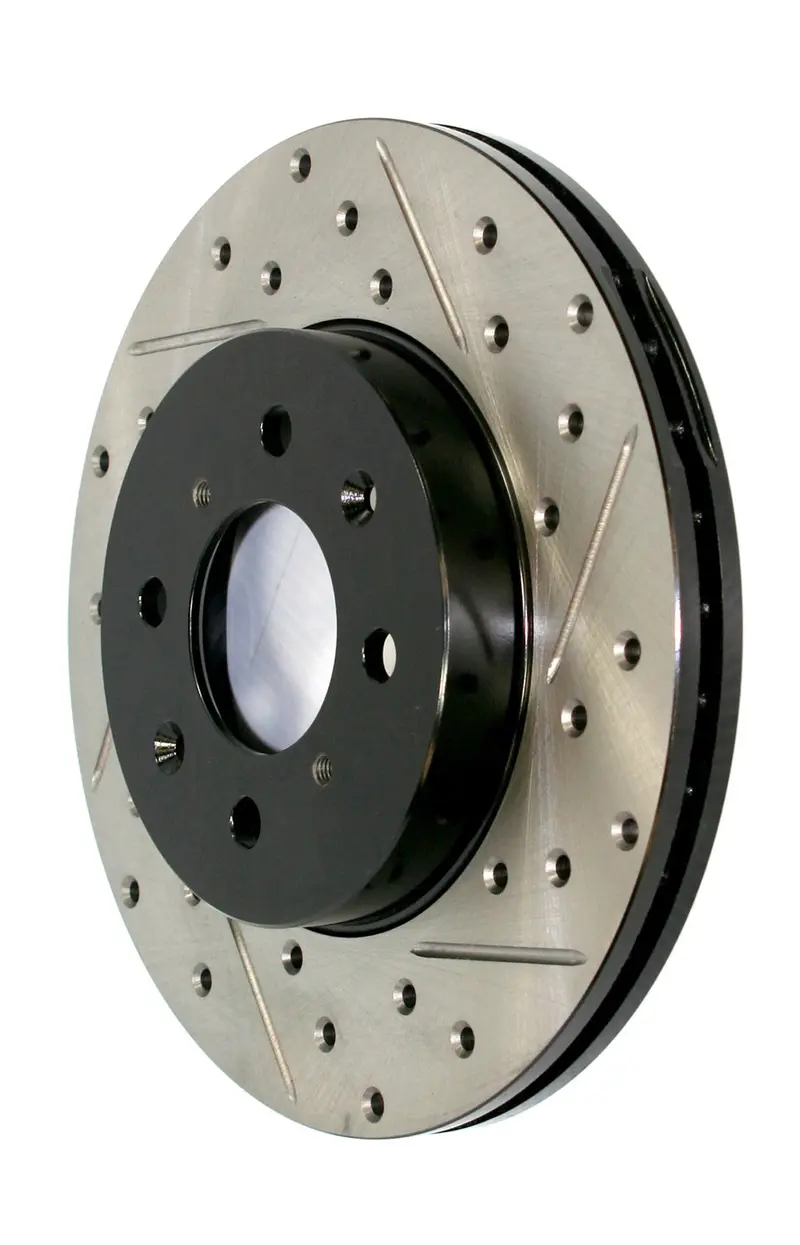 Stoptech 127.83013R Stoptech Sport Drilled/Slotted Brake Rotor 1