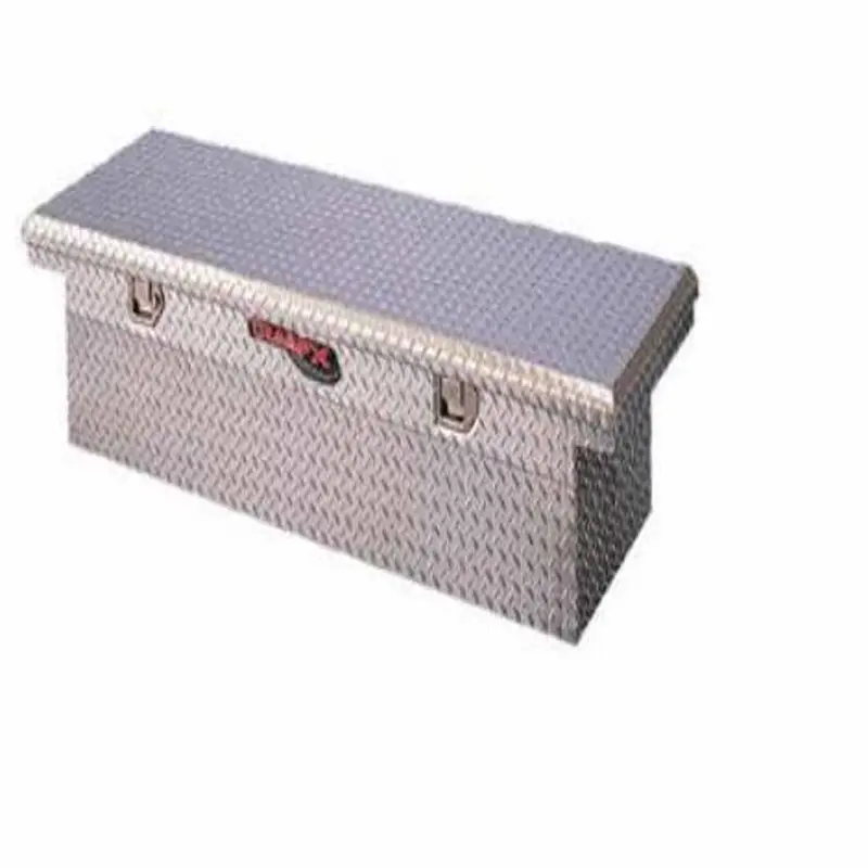 Trailfx Ka121701 Crossover Storage Box – Single Lid With Gas Struts, Diamond Tread Finish, 16-Gauge Aluminum 1