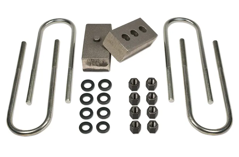 Tuff Country 2" Rear Block & U-Bolt Kit – For 2003–2013 Ram 2500/3500 4Wd 1