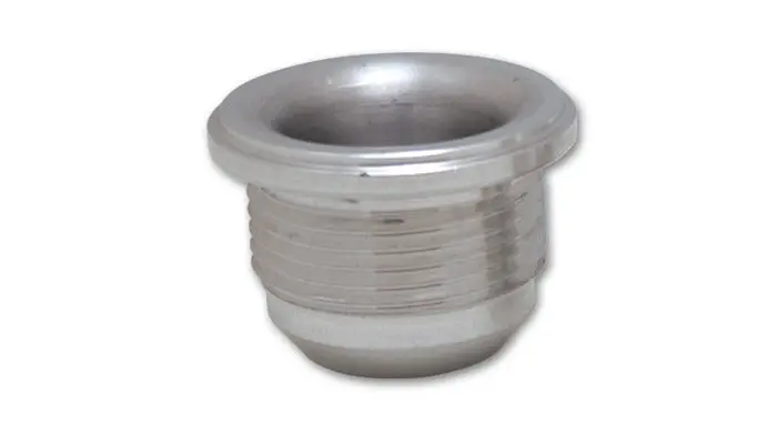Vibrant Performance -10An Male Weld Bung – Mild Steel, 7/8-14 Thread, 1-1/8" Flange Od (11253) 1
