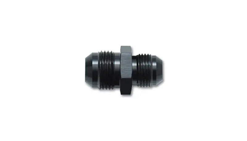 Vibrant Performance Reducer Fitting – -12An To -20An, 6061 Aluminum, Black Anodized 1