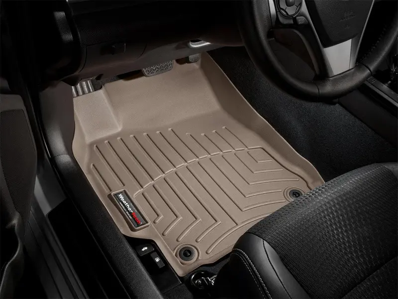 Weathertech 450081 Digitalfit Tan Front Row Floor Liners – Precision-Cut All-Weather Protection 1
