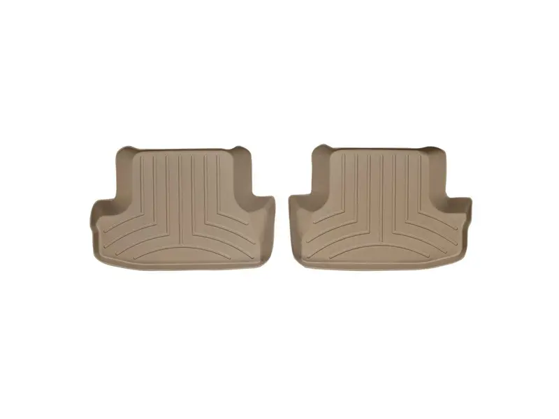 Weathertech 452123 Digitalfit Tan Second-Row Floor Liners – Custom Molded For Exact Fit 1