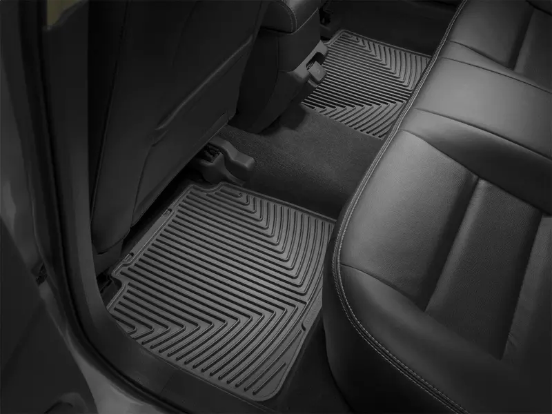 Weathertech All-Weather Floor Mats – Black Front Set (Model W528) 1