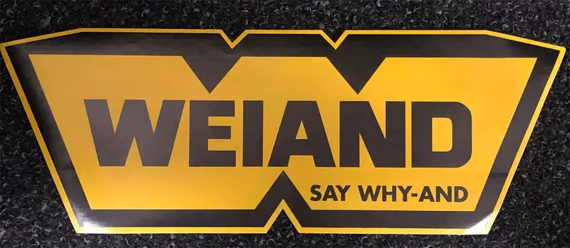 Weiand 36-419 Exterior Decal 1