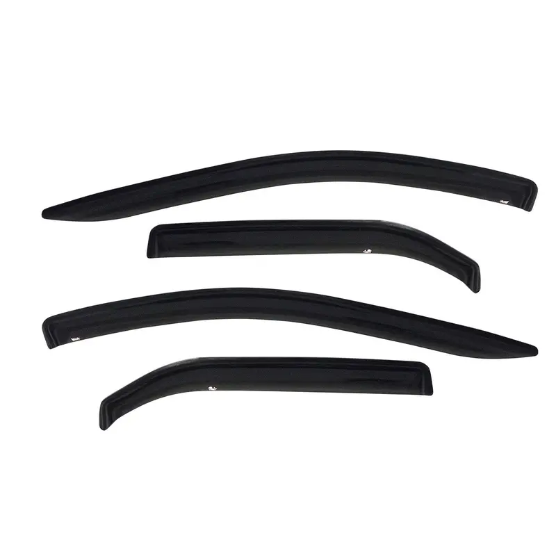 Westin 72-39414 Slim Wind Deflector; 4 Pc.; Smoke; 1