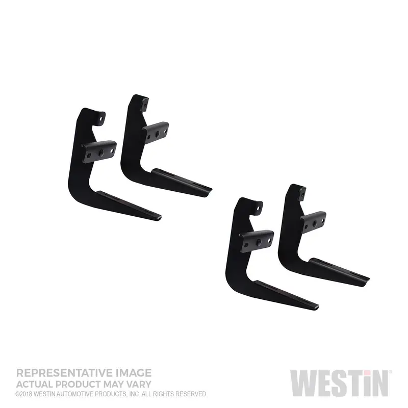 Westin Black Running Board Mount Kit – Universal Installation Hardware 1